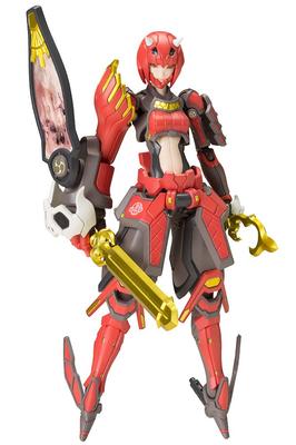 Kotobukiya Phantasy Star Online Shiki der Rote Dämonen-Schuppe Plastik Ca. 150 mm hoch 2 Prinzessinnen, 1/12 Modell,