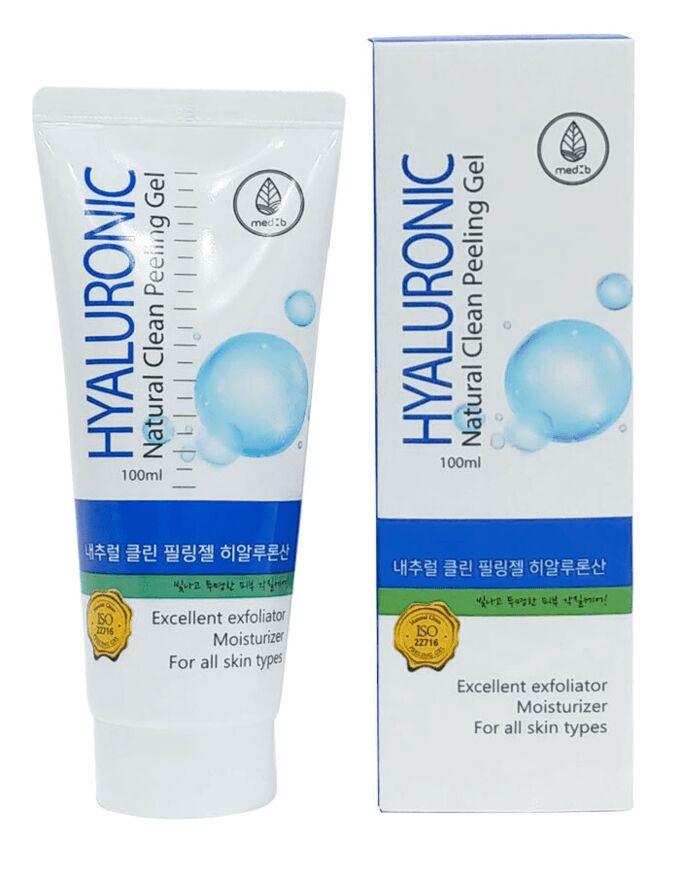 

Отшелушивающий гель для лица с гиулароновой кислотой MEDB Natural Clean Gel Hyaluronic,100мл