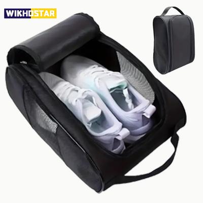 Hordozható Golfcipős Táska Oxford Szövet Cipőtartó Táskák Lélegző Könnyű Golf Kézitáska Porvédett Foci Tenisz Cipős Táska