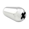 Musiclily Pro Inch Standard Strat Lever Switch Knob for USA Chrome Fender/Tele/CRL Guitar, (2 Pieces)