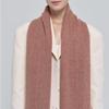 Dal Cashmere Herringbone Muffler Red