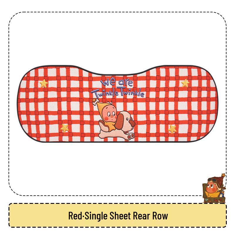 Cute Female Cartoon Car Seat Cushion for Xiaopeng MONA M03/P7/G6/G7/G3 - All Seasons