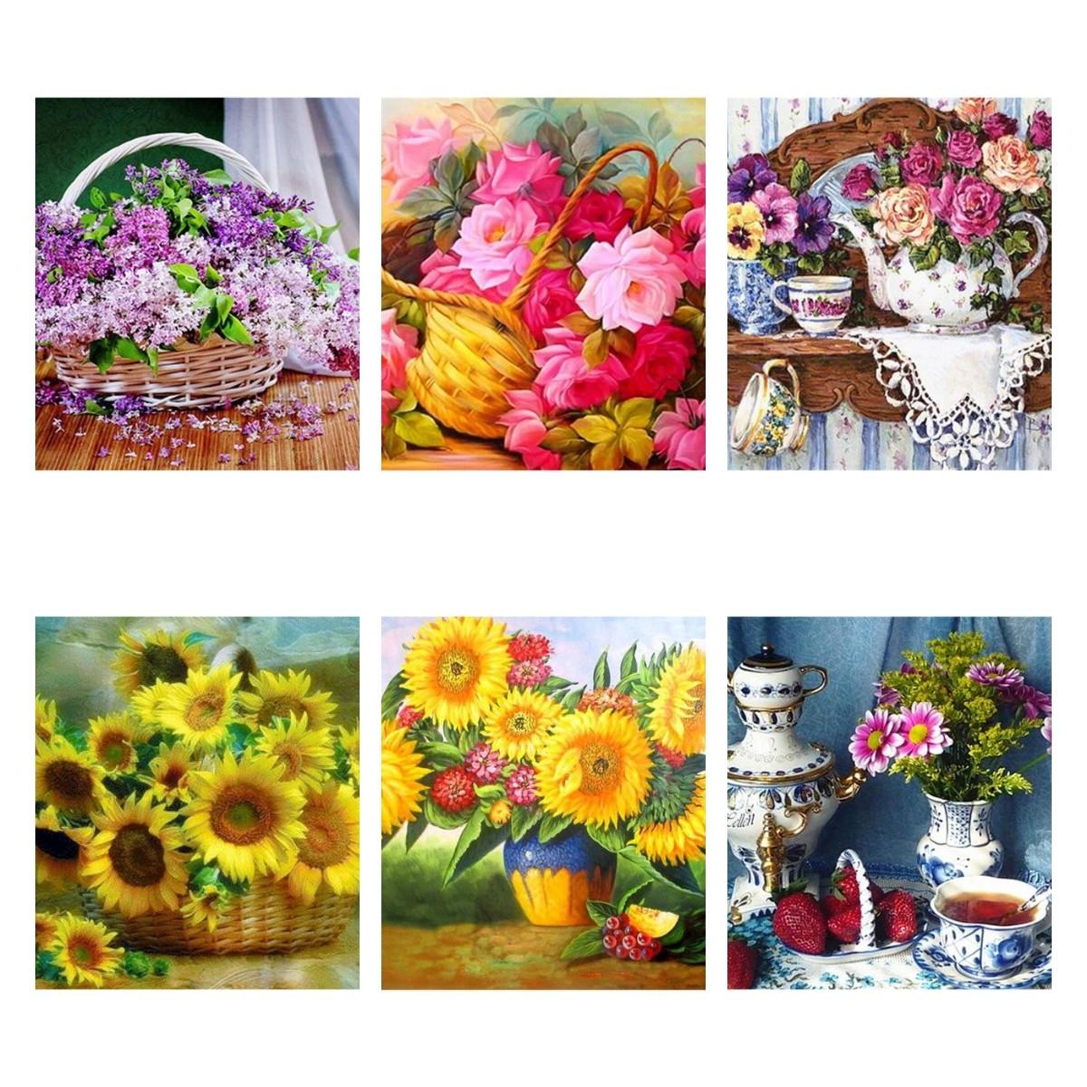 

5D Алмазная картина, вышивка крестом, природа, полное изображение, художественные бусины, домашний декор, круглый