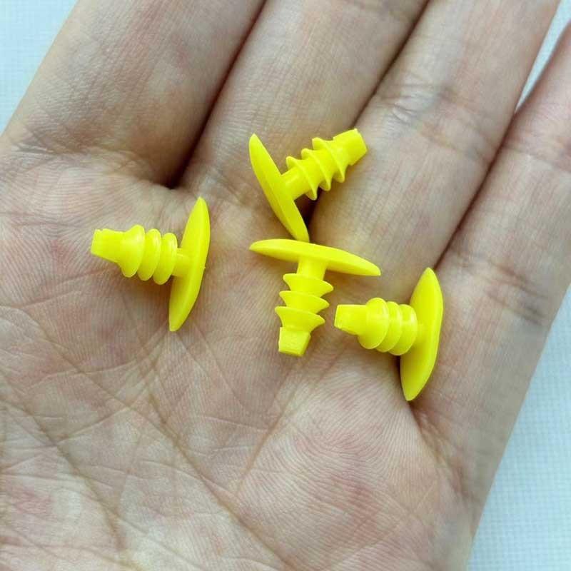 100Pcs Universal Auto Replace Screws Weatherstrip Retainer Plastic Rivets Seal Clip For Honda Toyota For All Car