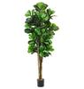 TANGKULA Artificial 180cm Fake Artificial Artificial Interior Fake Artificial Housewarming Nordic No Watering Never Bonsai Ficus Plant, Large,