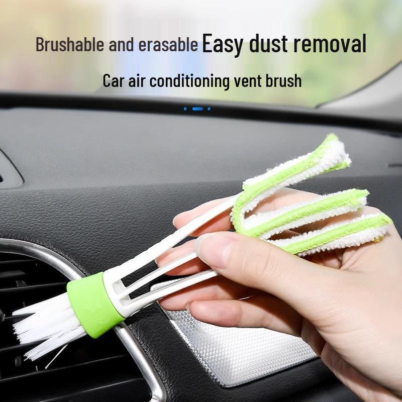 Double-Headed Car Air Vent & Dashboard Cleaning Brush