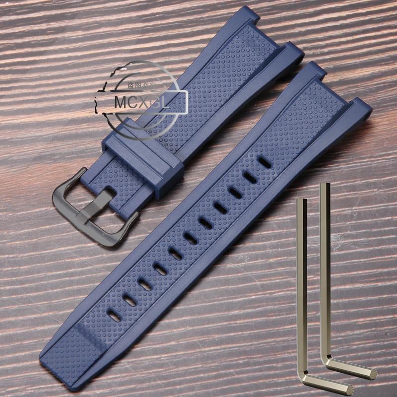 Pasek żywiczny Pasujący do Casio GST-B100 GST-210 GST-W300 Męski Sportowy Wodoodporny Silikonowy Pasek do Zegarka