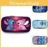 Adorable Stitch Student Single Layer Pencil Case Cute Cartoon Stationery Storage Bag