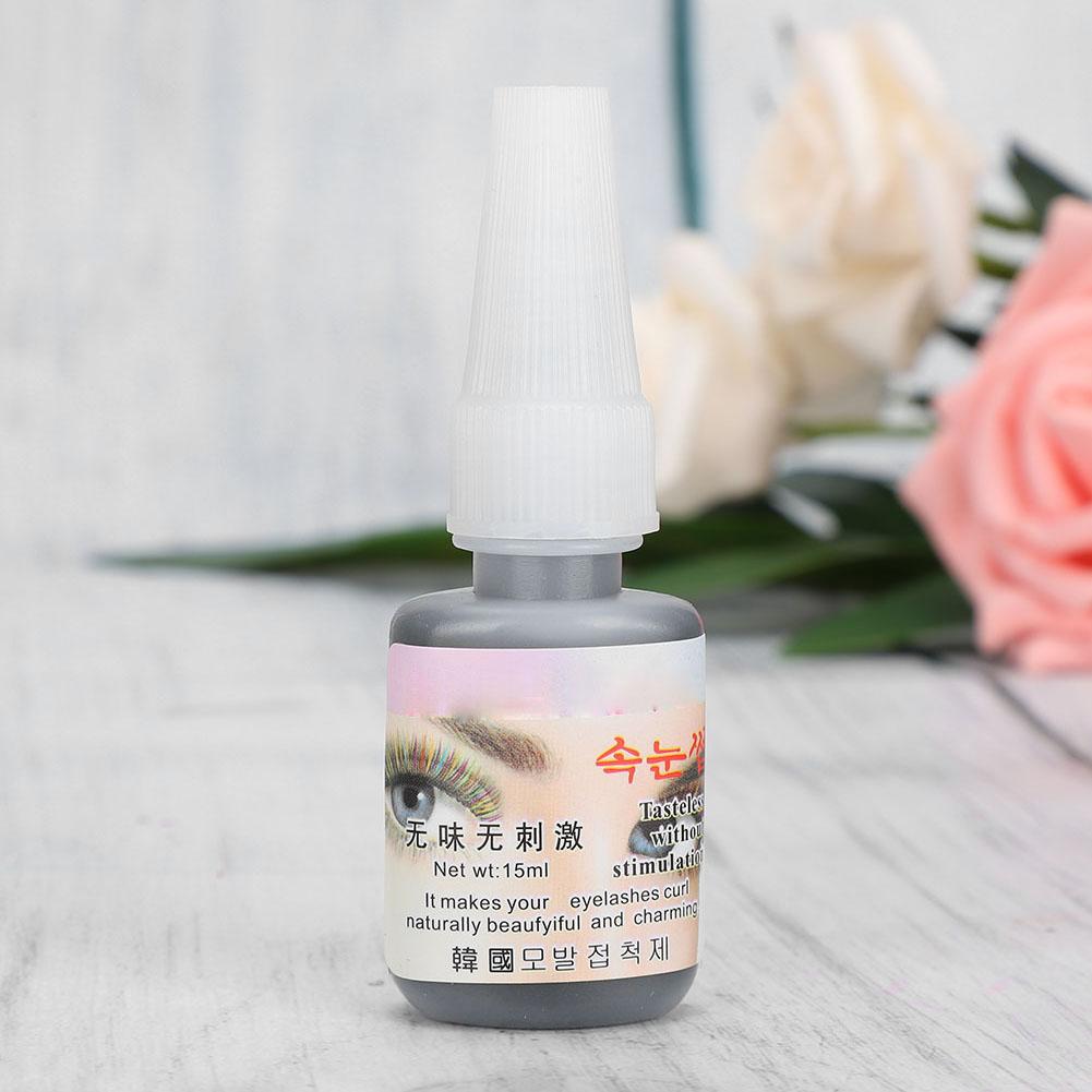 15ml False Eyelash Extension Grafting Eyelash Practice Glue Adhesive for BeginnersPracticing Glue