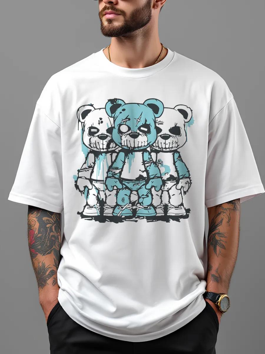 Green quad bike T-shirt with print 2XL