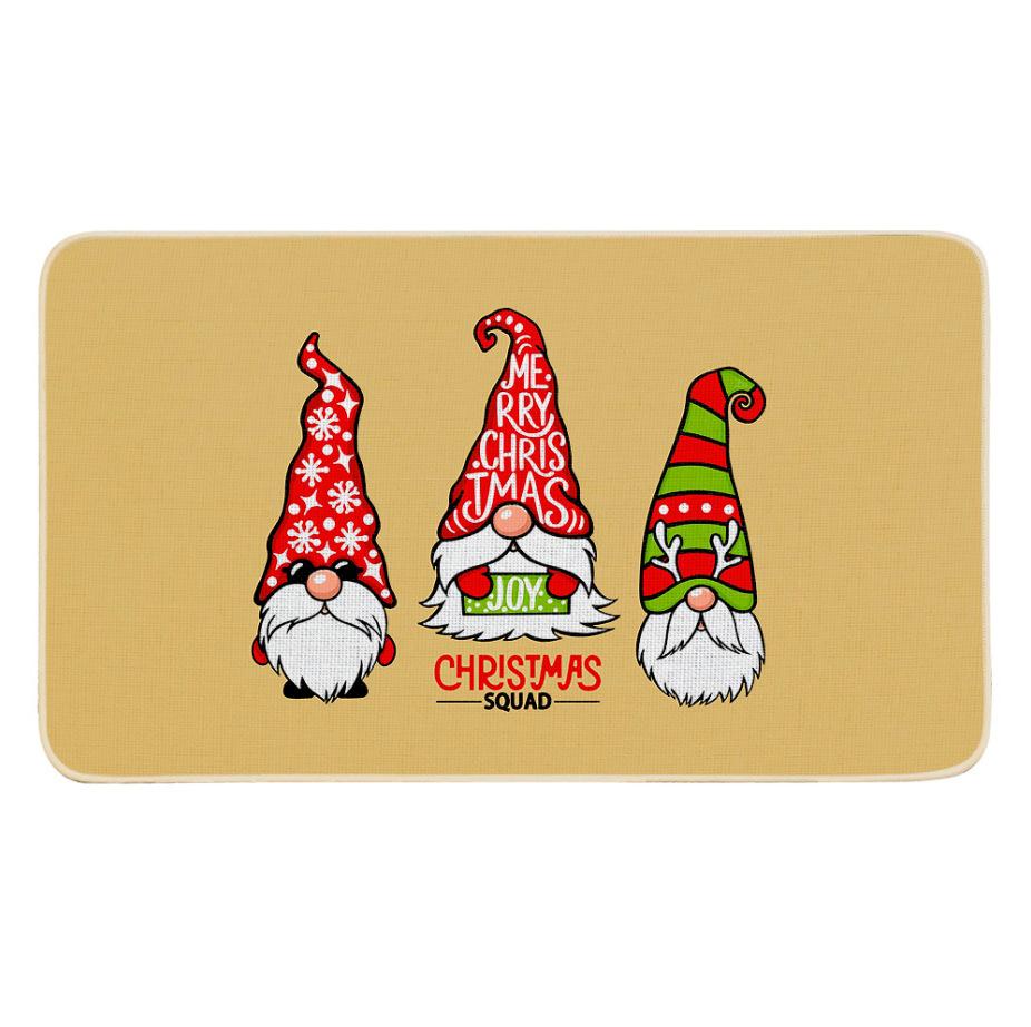 Cross Border Linen Floor Mat, Door Mat, Kitchen Carpet, Bedroom Non-slip Rubber, Household Floor Mat, Bathroom Mat, Outdoor Floor Mat