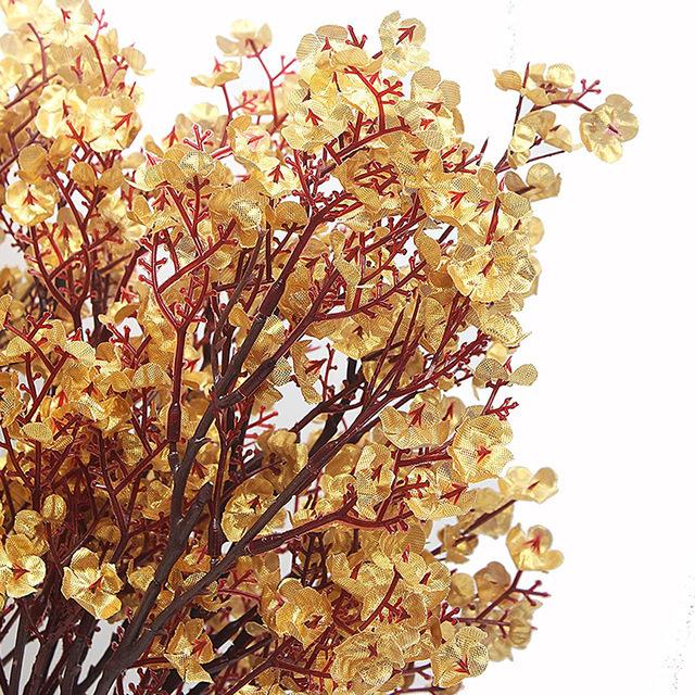 1PCS Gypsy Wedding Simulation Bouquet Artificial Fake Flower, Plant Silk Flower Decoration Window Flower Arrangement