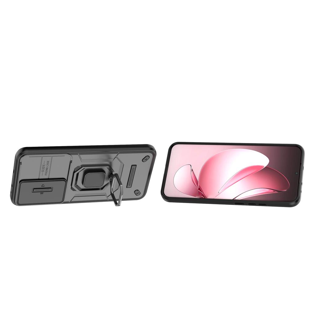 Oppo Realme 12 Pro Handyhülle, Militärgradige magnetische Ständer-Handyhülle für Oppo Realme 12 Pro