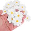 40Pcs Embroidery Cloth Stickers Daisy Pattern Iron Patches DIY Backpack Clothing Accessories
