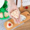 Creative Six In One DIY Sushi Triangle Rice Ball Mold Box Bento Making Tool Heart-Shaped Decorative Convenient Mold