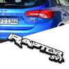 SEDS3 1pc 3D Metal Car Rear Trunk RAPTOR SVT Logo Badge Emblem Sider Fender Sticker Accesorios For Ford Focus 2 3 mondeo f150 fusion