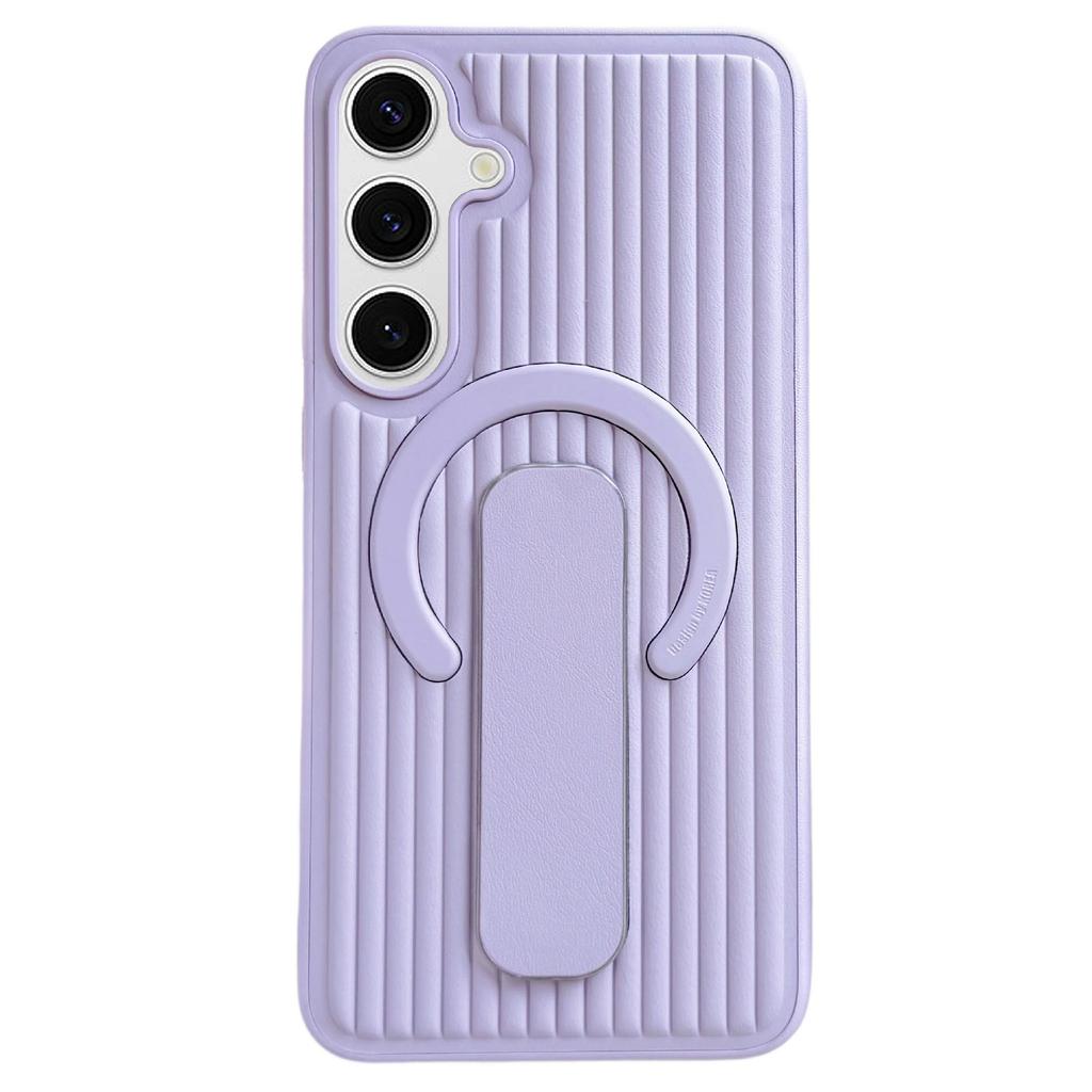 For Google Pixel 9a Case Wallet Stand Imprinted Triangle Pattern Leather Phone Flip Cover