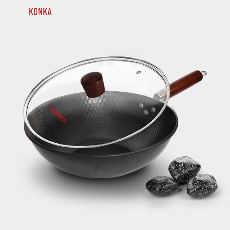 KONKA KCG-3288 32cm Cast Iron Wok