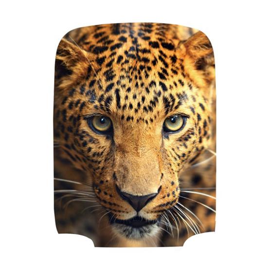 3D Leopard Print Travel Elastic Protective Cover for 18-28 Inch Luggage Suitcase