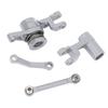 110 RC Caster Block Steering Block Aluminum Alloy RC Car Caster Block Steering Block for BL 2S
