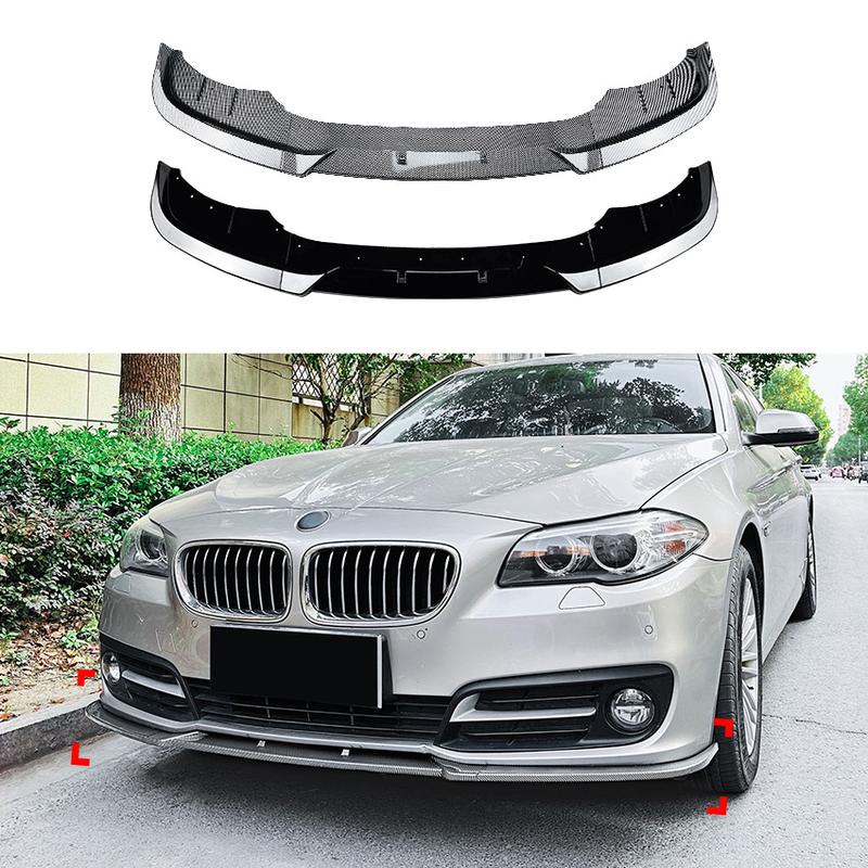 Dal 2011 al 2017 Per BMW Serie 5 F10 F11 LCI Stile Versione Lusso Spoiler Labbra Paraurti Anteriore Splitter Inferiore Splitter Kit Carrozzeria in ABS
