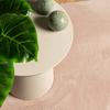 HUARTE Rug Short Pile Soft and Washable Light Pink 200 X 200 Cm