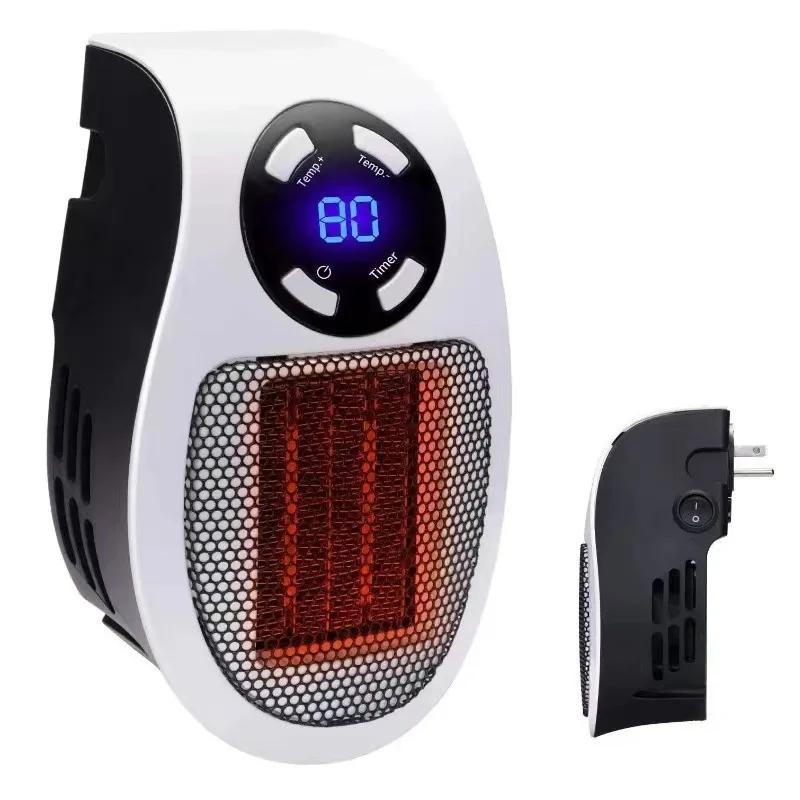 Digital Temperature-controlled Heater Mini Quick-heating Electric Heater Office and Household PTC Heating Heater US EU UK US