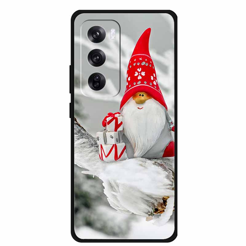 2024 Christmas Phone Cases For Oppo Reno12 Pro 6.7"Cases Soft TPU Silicone For Oppo Reno12 5G Cover Bumper Funda Reno12 12Pro 5G