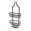 Yousheng Bathroom Hanging Shower Organizer, Over Head Shower Caddy Shower Storage Rack Basket with Hooks for Sponge Rustproof, Accessories