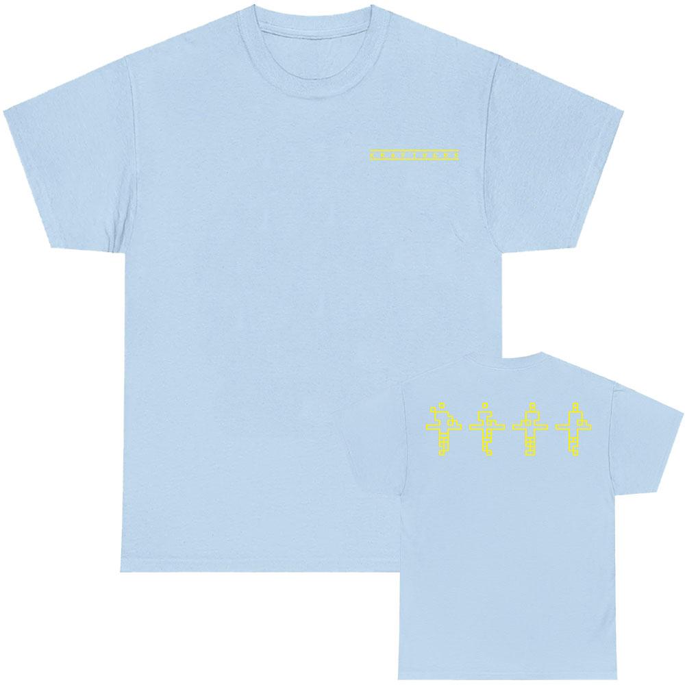 Kraftwerk Graphic Print T-shirt Short Sleeve Cotton Tshirts Unisex Streetwear Hip Hop Fashion Casual T Shirt Tees