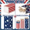 1PC Home Ornaments Wooden Tabletop Decorations American Flag Crafts Wood