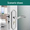 Silent European Style Indoor Wooden Door Handle Lock
