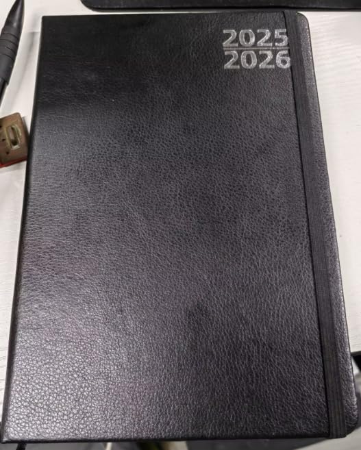 

Kesote 2026 January Weekly Schedule A5 System Time with Elastic Black Planner, Start, Book, Size, 2026, Planner, Diary, Planner, Management, Notebook,