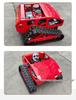 CE-Certified Remote Control Agricultural Crawler Lawn Mower & Weeder