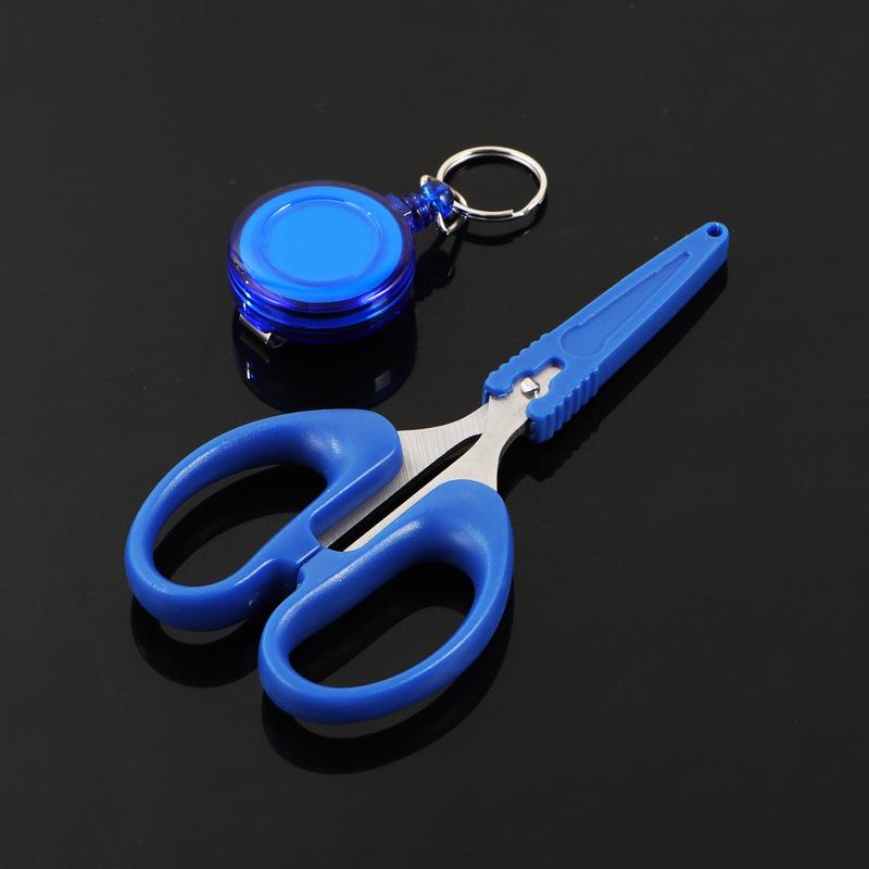 Serrated Dyneema PE Line Fishing Scissors - Anti-Bite & Multi-Purpose Tackle