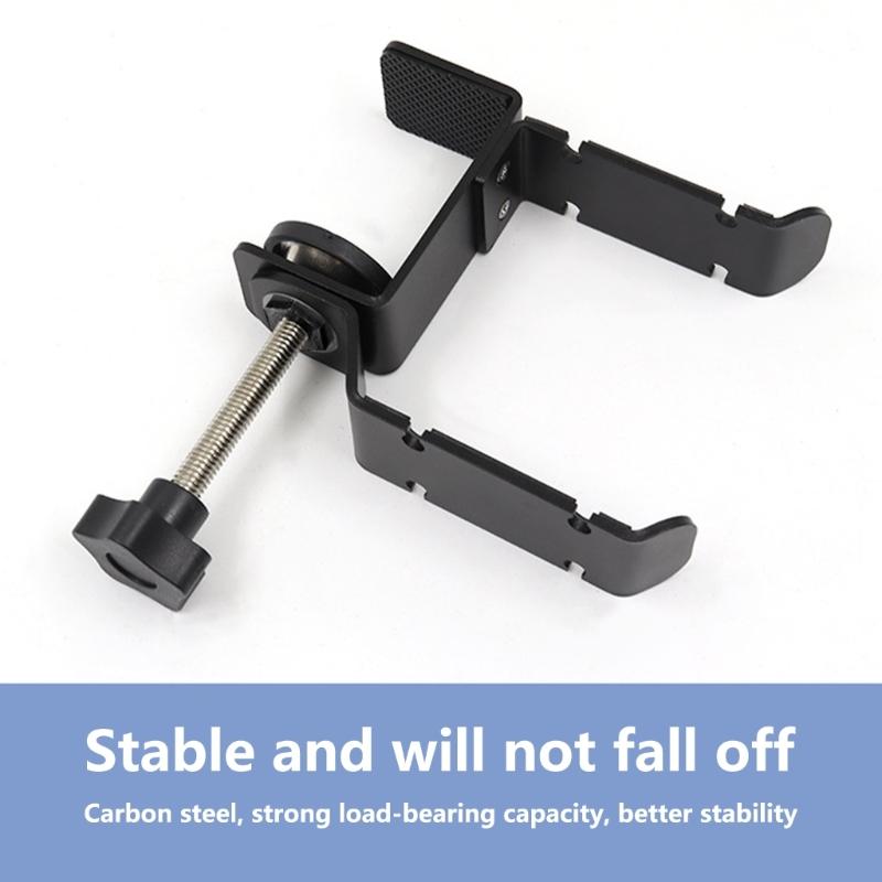 Under Desk Headsets Holder Featuring 360 Swivels Hook and Builts In Cable