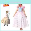 Pink Polka Dot Shepherdess Adult Cosplay Costume For Halloween Ymks Brand