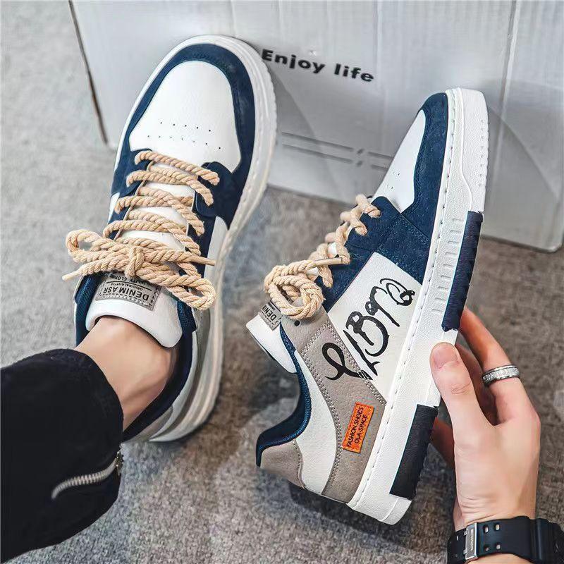 Fashion Men's Sneakers Casual Skate Shoe Outdoor Anti Slip Training Shoes for Men Light Walking Shoes Vulcanized Shoes Zapatillas Hombre