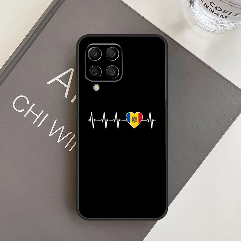 Moldova Flag Case For Samsung Galaxy M20 M32 M52 M56 M06 M16 M36 M54 M34 M14 M35 M55 M15 M11 M31 M13 M53