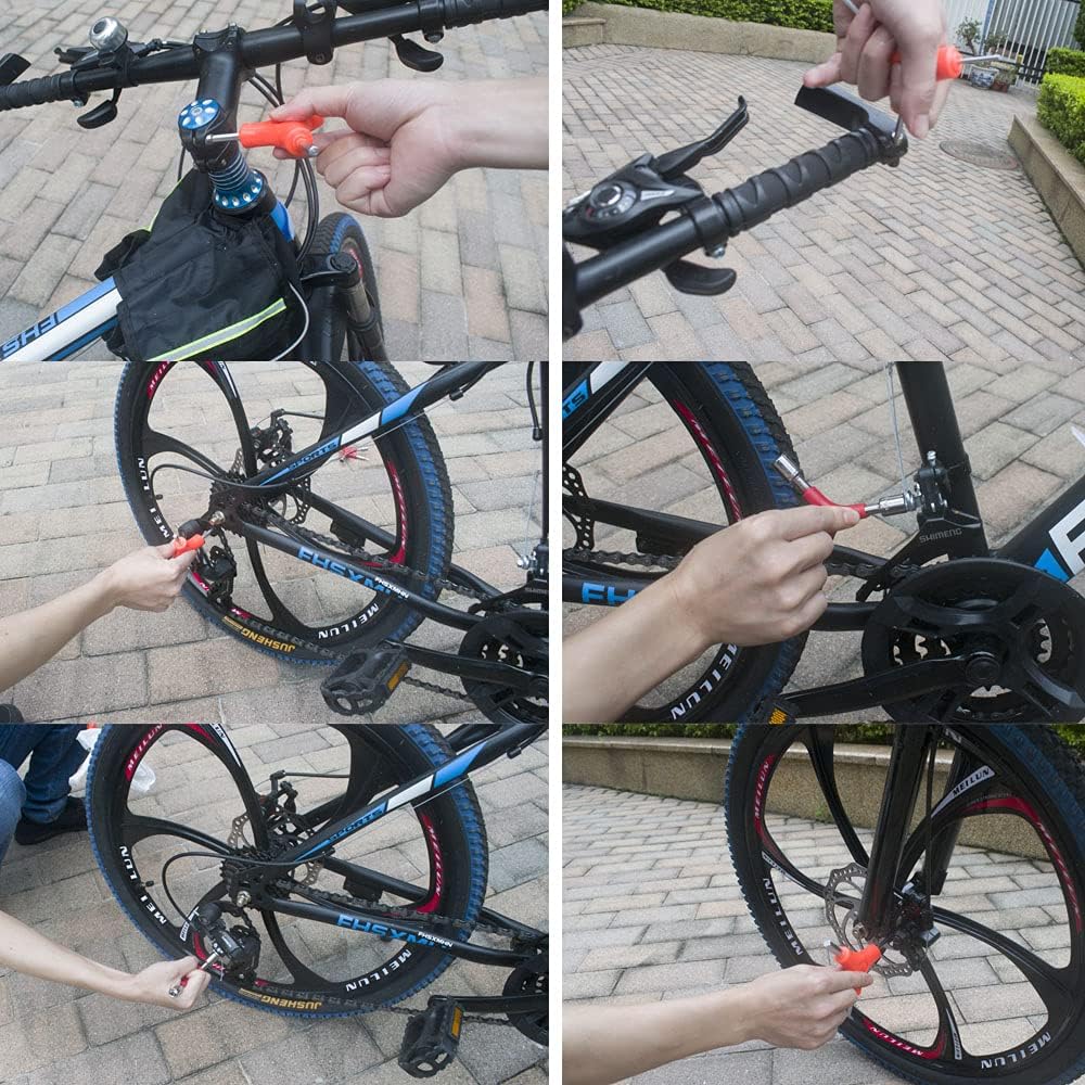 3-Way Y Allen Key Compact Bicycle Multi-Tool for Quick Bike Repairs Portable Hex Wrench for Home On-the-Go Cycling