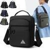 New Simple Casual Business Men Bag Water-Repellent Crossbody Bag Fashion Trendy Shoulder Bag for Daily Use Travel Work