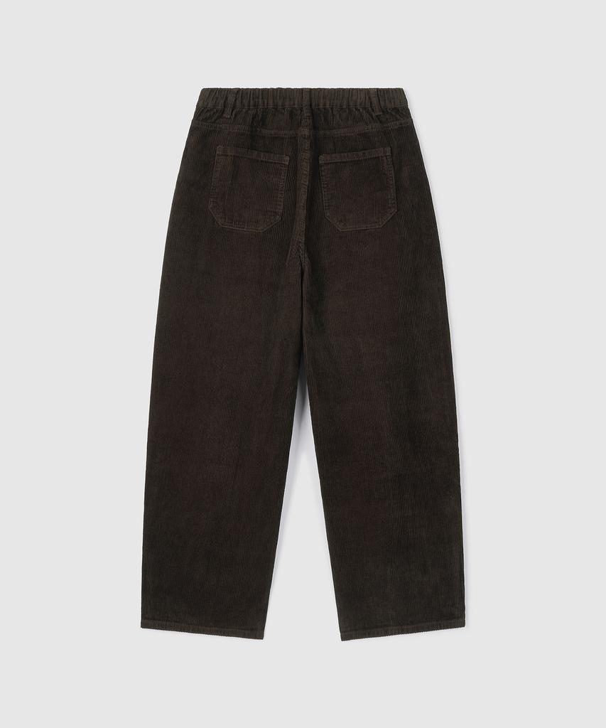 Eoneolleokodeu Corduroy Half Elastic Pants (3 Colors)