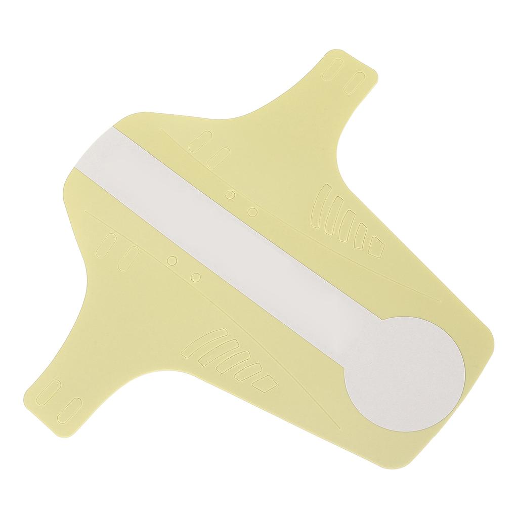 Guardabarros de Bicicleta Flexible Plegable Ligero Portátil Pequeño PP Guardabarros Trasero de Bicicleta para Bicicleta de Montaña