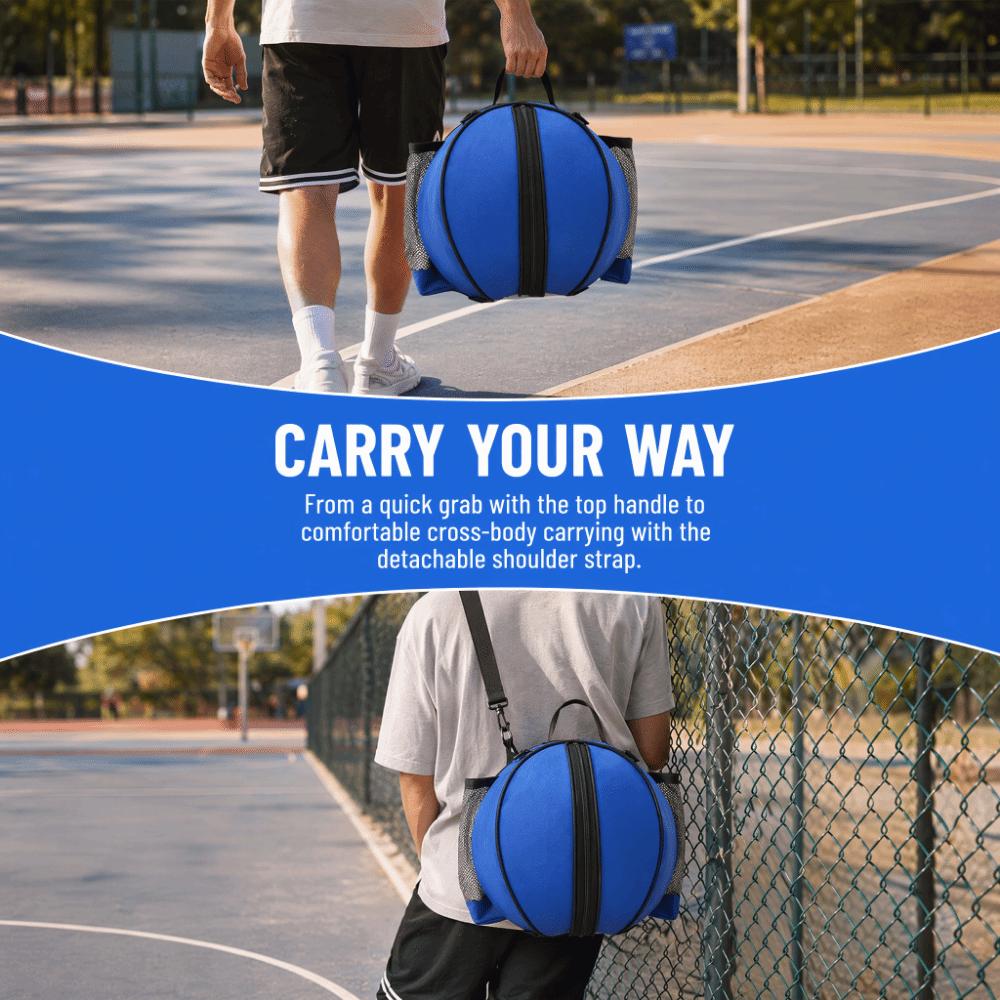 Detachable Shoulder Strap Basketball Bag Basketball Carrying Case  Volleyball Carrying