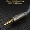 8Core Silver Plated Earphone Wire for QKZ-ZXN/ZXT/AK6 Pro 0.75mm Gold Plated Plug Earphone Extension Cable