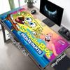 1Pc Spongebob'S Underwater Adventure Gaming Mouse Pad Keyboard Desk Mat Non-slip Rubber Lock Edge Waterproof Computer Mousepad for Office Home Decor Y