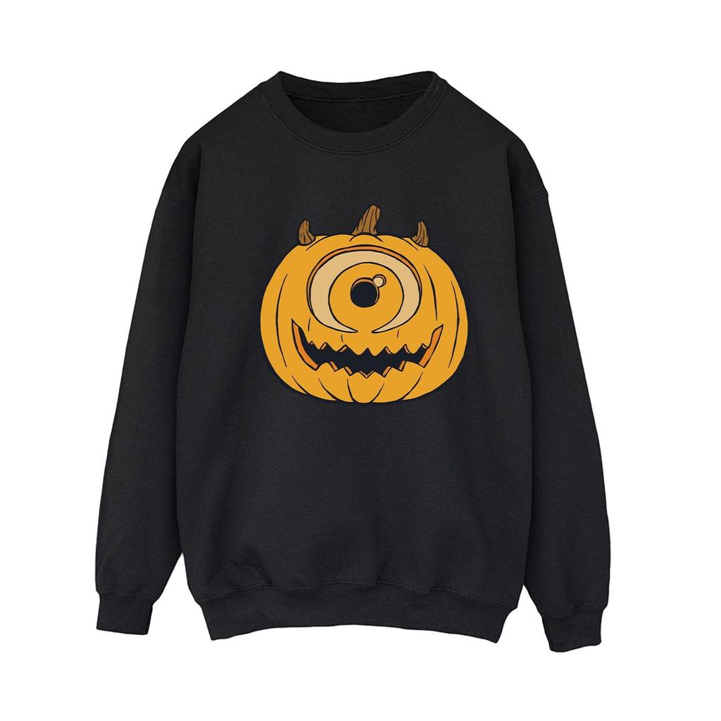 Monsters Inc Womens/Ladies Pumpkin Halloween Sweatshirt