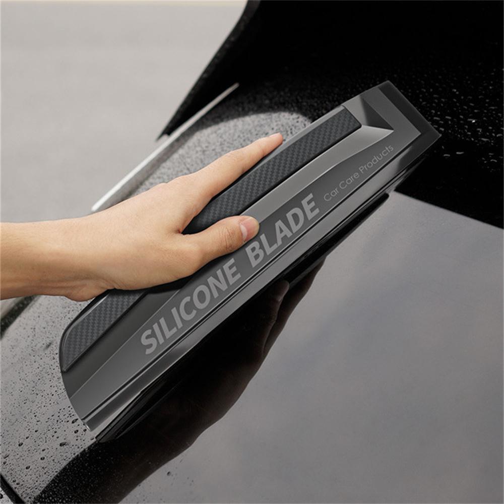Kratzfester, flexibler, weicher Silikon-Rakel, handlicher Auto-Wrap-Werkzeug, Wasser-Fensterwischer, Trocknungsklinge, sauberer Schaben-Filmschaber