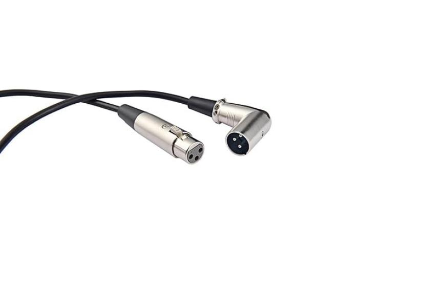 1 Multifunctional Practical 3-Pin XLR Patch Cable, Female to Male, 20cm