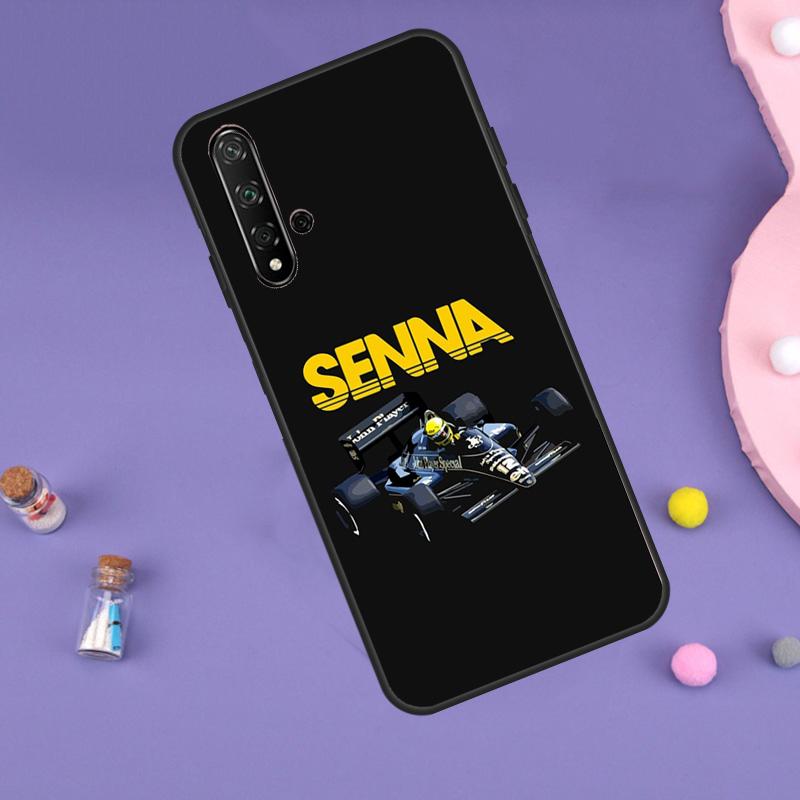 Ayrton Senna F1 Case For Huawei P30 P20 P40 Lite Nova 5T 11i 8i 3i 9 10 SE 11 Pro Y90 Y70 Y61 Y60 Y91 Cover
